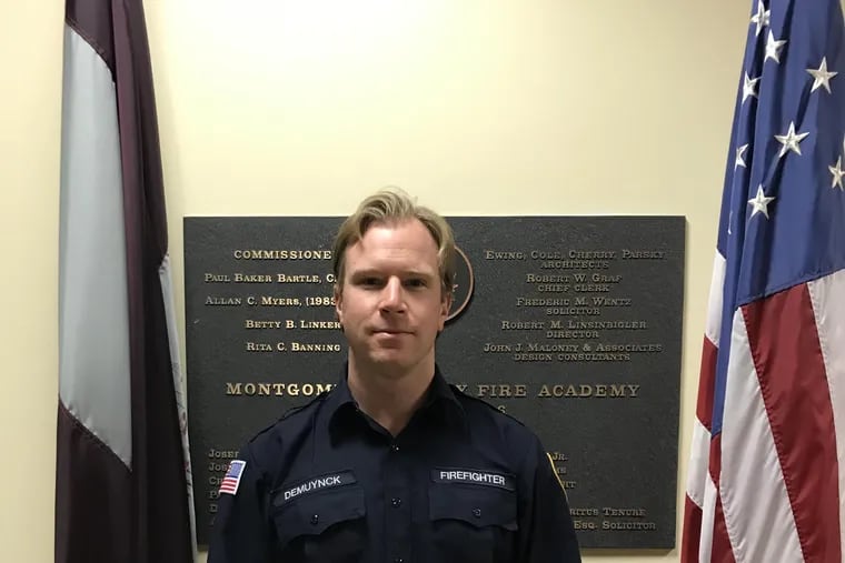 Volunteer firefighter Sean DeMuynck served with the Penn Wynne-Overbrook Hills Fire Co. from August 2019 until his death in the line of duty on July 4, 2021.