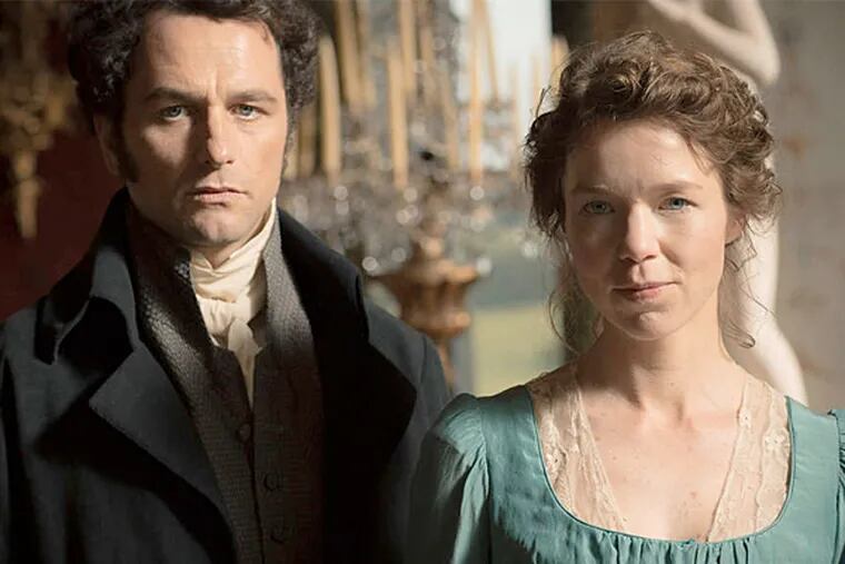 Matthew Rhys and Anna Maxwell Martin in "Death Comes to Pemberley."