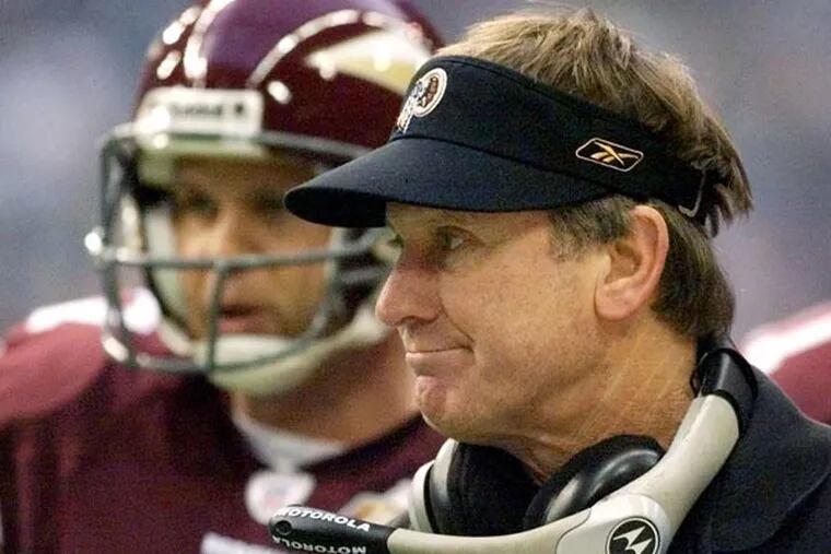 Former Redskins coach Steve Spurrier. (Donna McWilliam/AP file)
