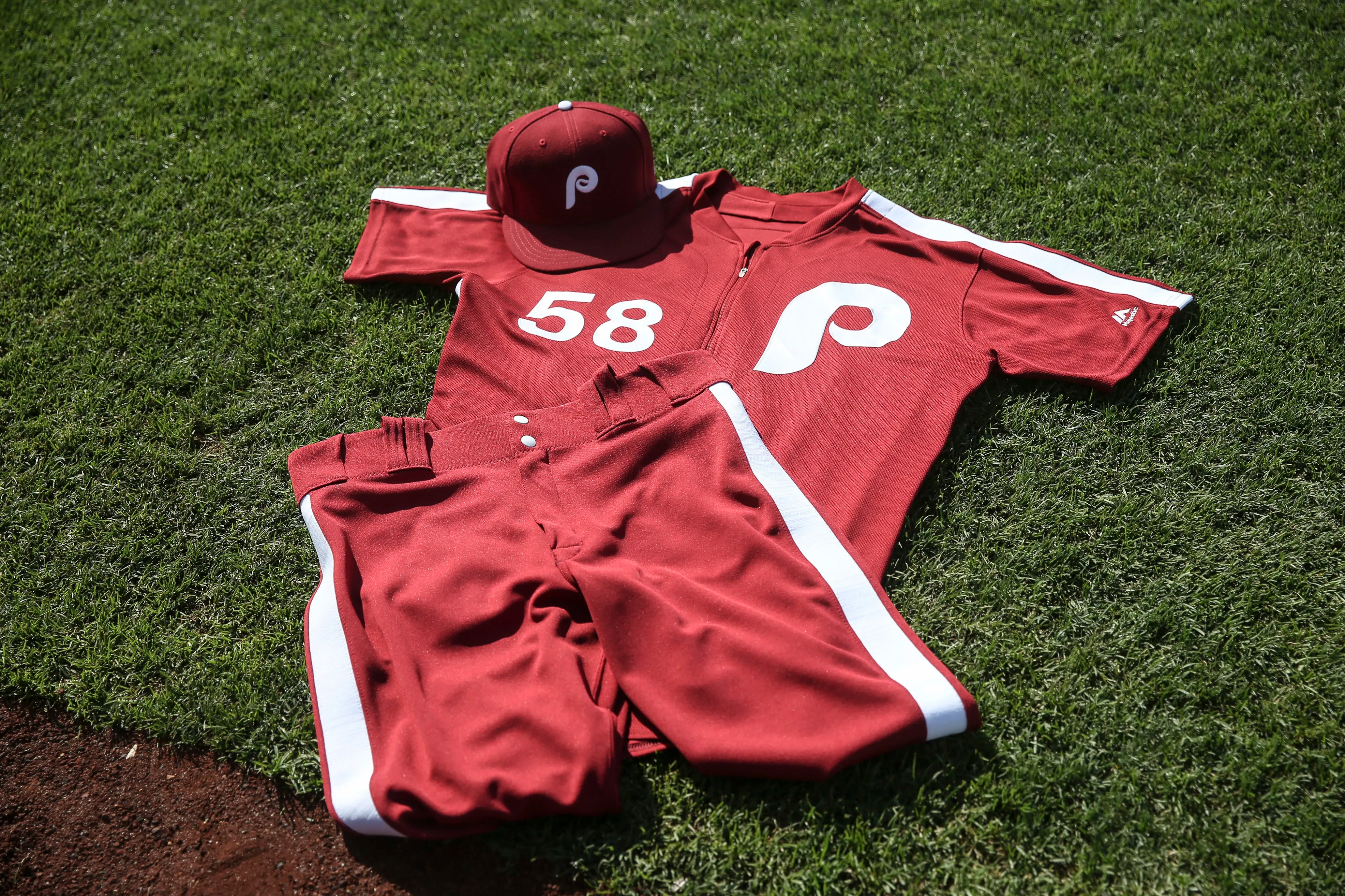 This weekend, the Phillies are bringing back the burgundy uniforms that  were so ugly the players trashed them