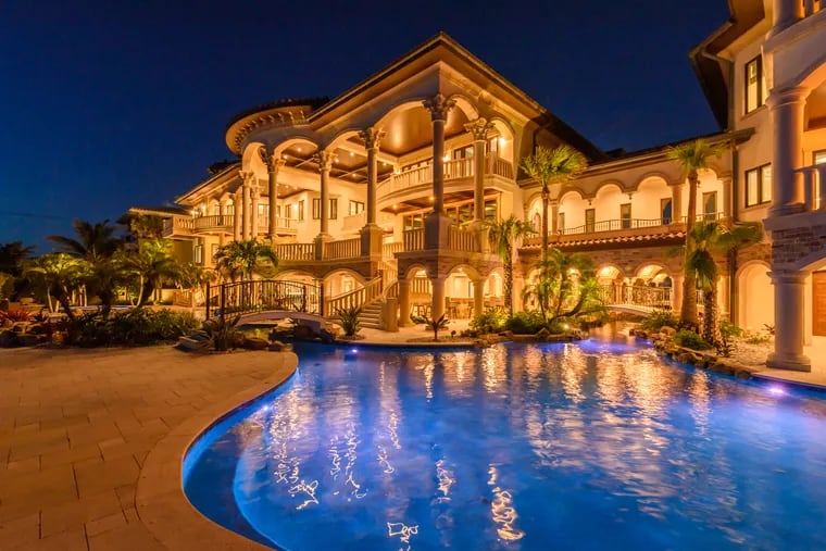 Former Phillies star Ryan Howard's Florida mansion.