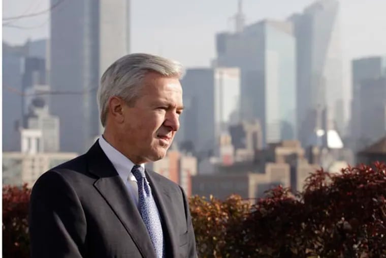 In this Monday, Dec. 3, 2012, photo, John Stumpf, Chairman, President and CEO of Wells Fargo, talks during an interview, in New York. Stumph, one of the few CEOs who kept his job as peers fell after the 2008 financial crisis, is a strategist who expanded his company while others shrank theirs. Stumph says Wells Fargo's vanilla business model of making loans and taking deposits has kept it above the fray while exotic derivatives and other risky practices have bludgeoned rivals. (AP Photo/Mark Lennihan)