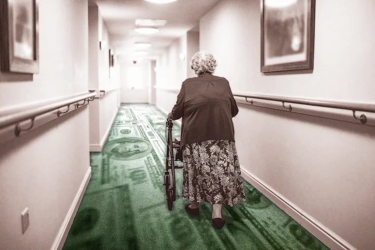 Pa. nursing homes now have to devote 70% of expenses to resident care. An Inquirer analysis found that for many this will require an increase.
