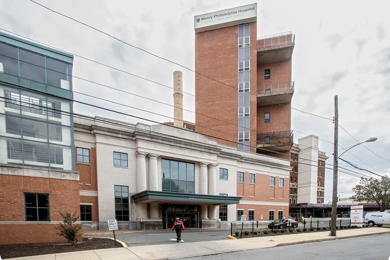 The Trinity Health Mid-Atlantic system, which includes Mercy Catholic Medical Center at 54th Street in Philadelphia, is among those having to make cost-saving moves.