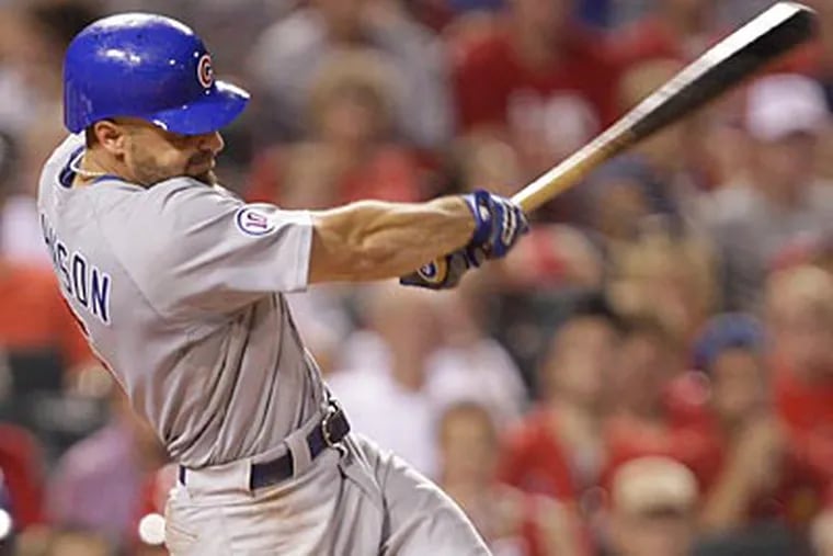 The Cubs and outfielder Reed Johnson agreed to terms on a one-year deal. (Tom Gannam/AP)