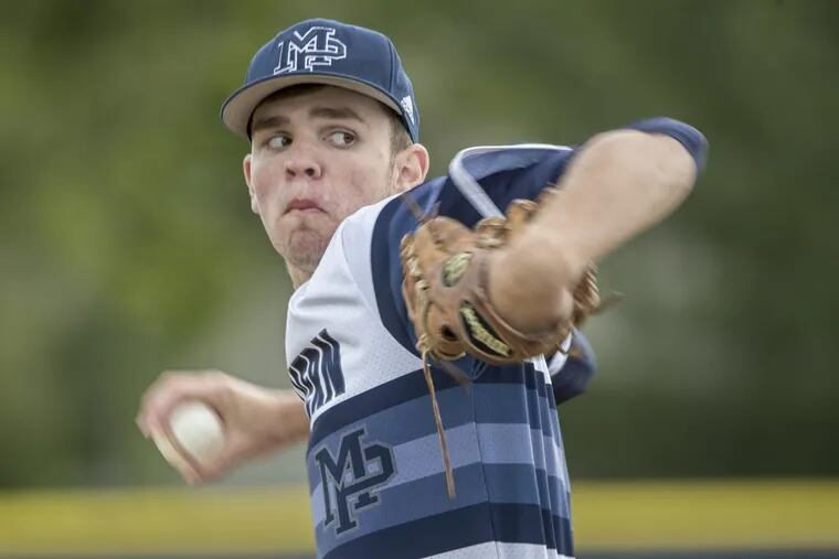 Malvern Prep senior righthander Billy Corcoran was voted the Inter-Ac League’s most valuable player.