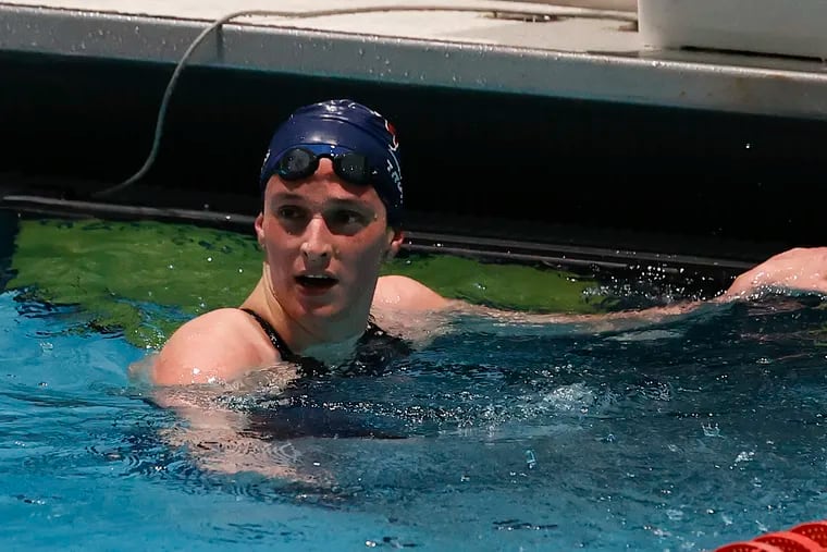 Penn’s Lia Thomas will swim in three National Championship events. Two teammates also qualify.