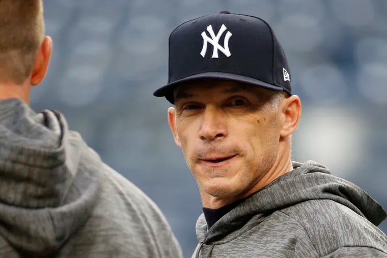 Phillies bench coach Rob Thomson on Joe Girardi: “He’s going to bring a discipline that is going to be good for us. That’s just who Joe is. When he walks into a room people straighten up."