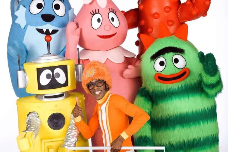 Dance with characters from TV's "Yo Gabba Gabba"