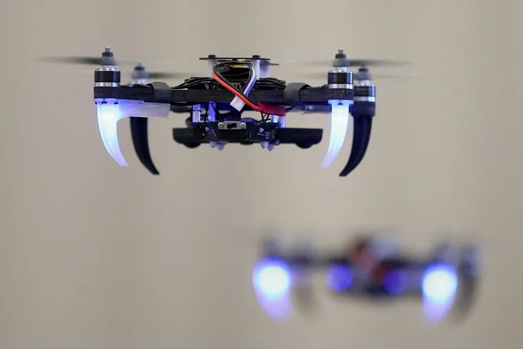 Drones customized at the University of Pennsylvania can navigate on their own, making them useful for emergency response.