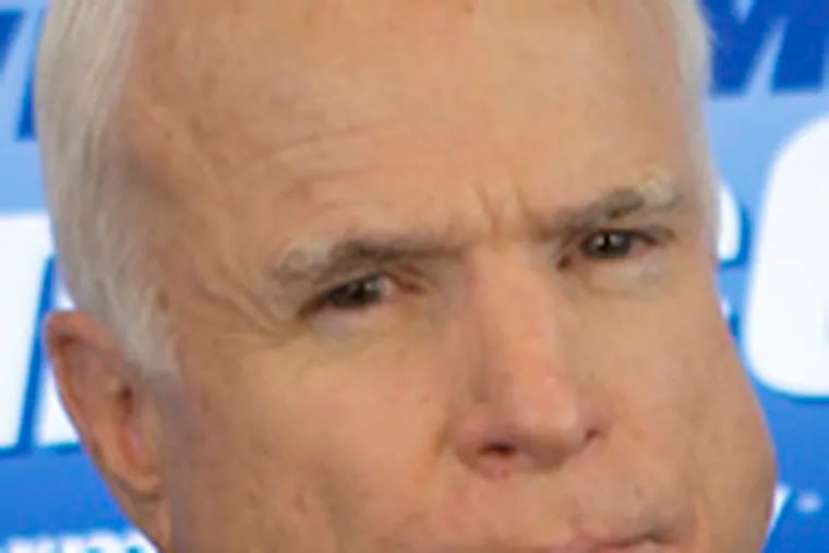 McCain said the strategy in Iraq should be used in Afghanistan.
