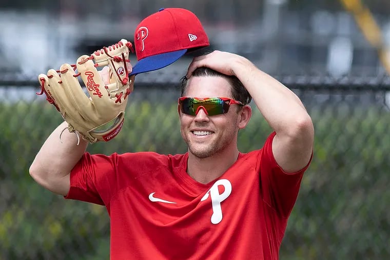 The Phillies reassigned former top prospect Scott Kingery to minor-league camp Friday.
