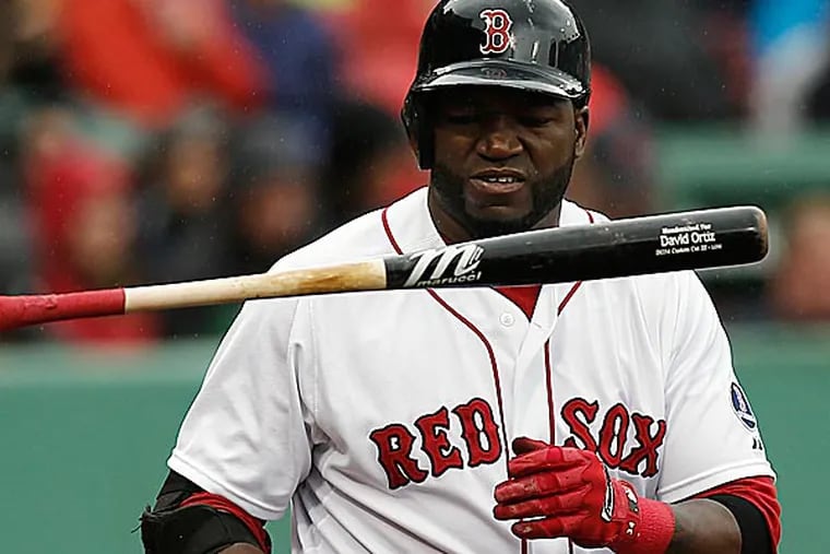 David Ortiz said he had a simple message for Ryan Howard on Monday. (Winslow Townson/AP)