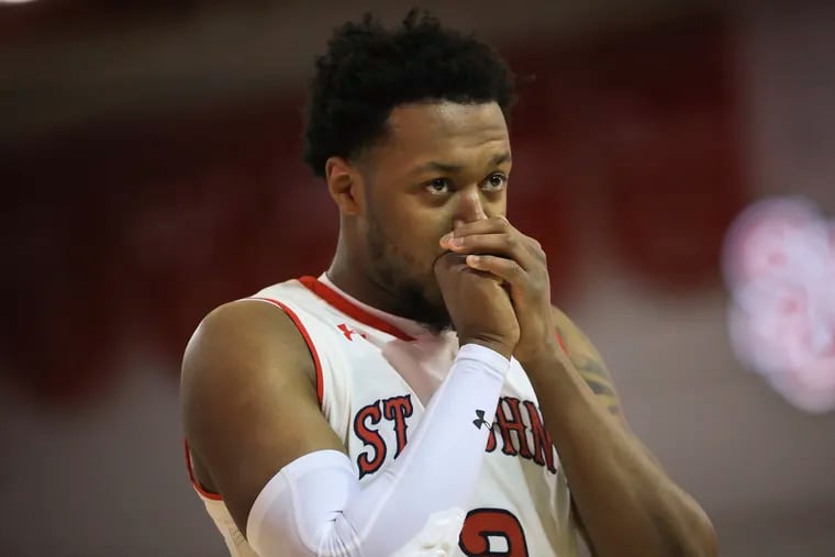 Shamorie Ponds, who led St. John's with 26 points in its win over Villanova last season, heads into Tuesday night's game as one of the Big East's top players. (Kevin Hagen / AP Photo)