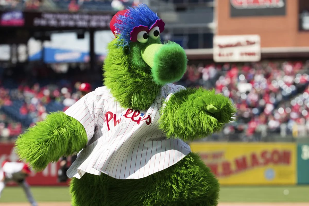 Meet the mascot guru who went from being the original Phillie Phanatic to  helping create Gritty