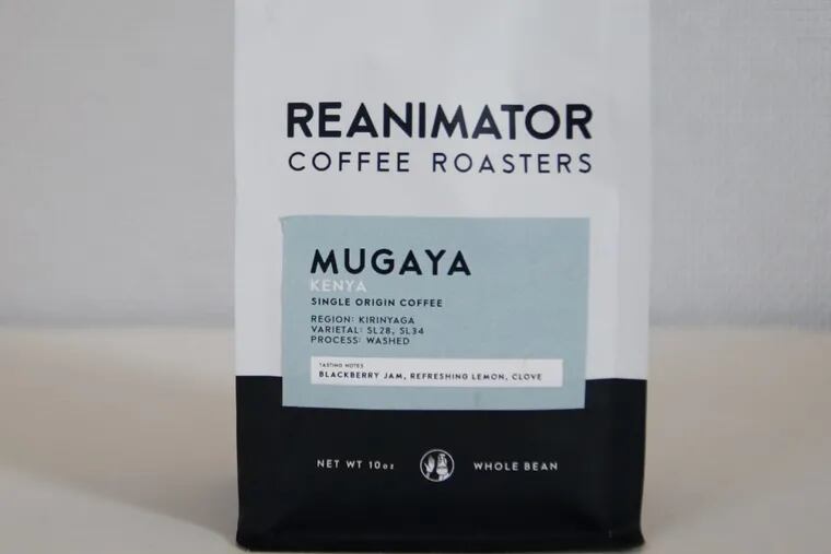 Mugaya Kenya single-origin coffee from ReAnimator.