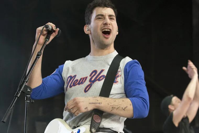 Jack Antonoff of the band Bleachers performs in concert during night two of the Radio 104.5 10th Birthday Show at BB&amp;T Pavilion on Sunday, June 11, 2017, in Camden, N.J.