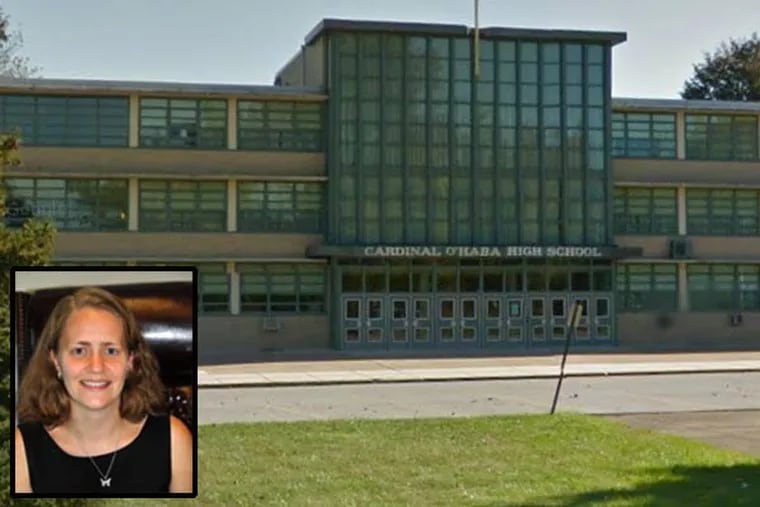 After three years as principal at Cardinal O'Hara High School, Marie K. Rogai has been relieved of her duties and is no longer with the school. (Sources: www.cohs.com; Google StreetView)
