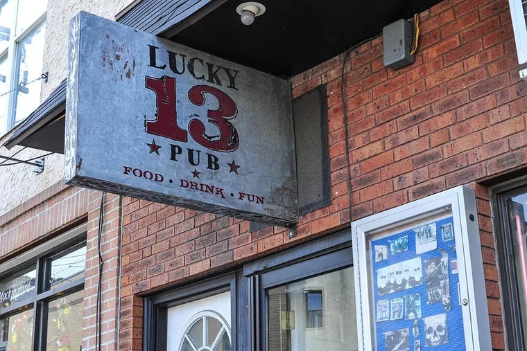 Lucky 13 Pub located at 1820 S. 13th St., in Philadelphia, Pa. ( Jessie Fox / Philly.com )