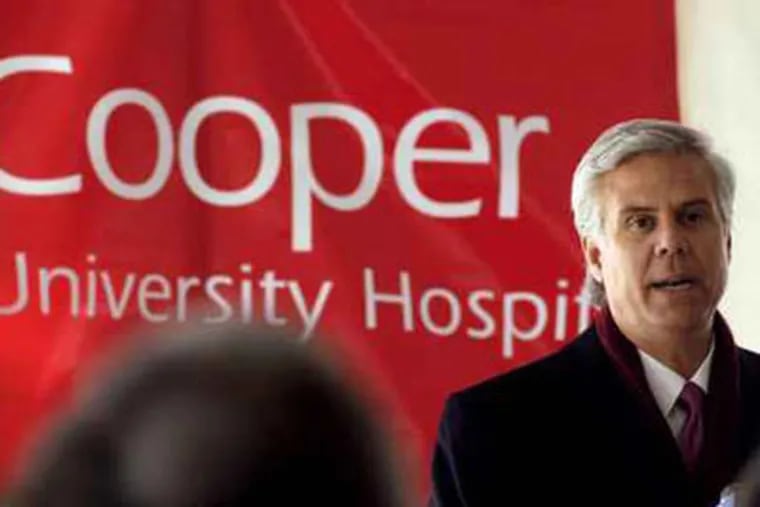 South Jersey Democratic political powerbroker George E. Norcross III, CEO of Cooper University Hospital, is proposing to build charter schools in Camden. (file)