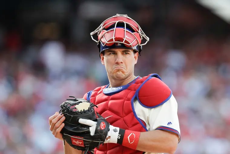 Phillies catcher J.T. Realmuto says of the Gold Glove award: “That’s something I’ve definitely always wanted in my career.”