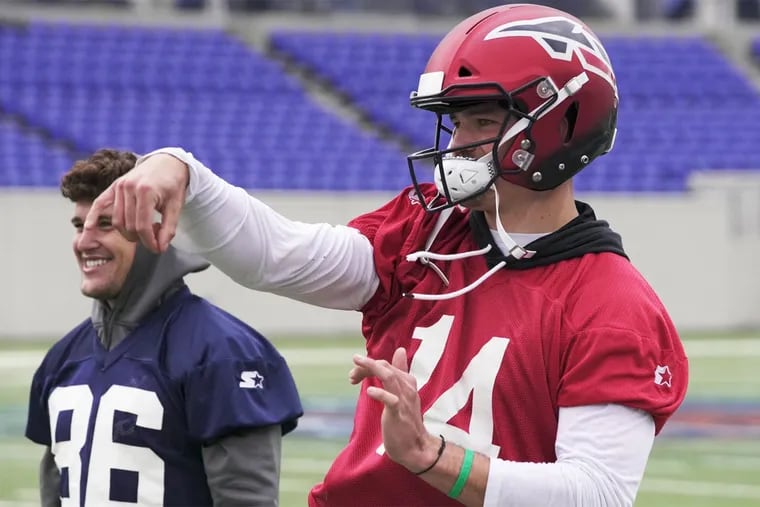 Former Penn State and Eagles quarterback Christian Hackenberg will start for the Memphis Express in the all-new Alliance of American Football.