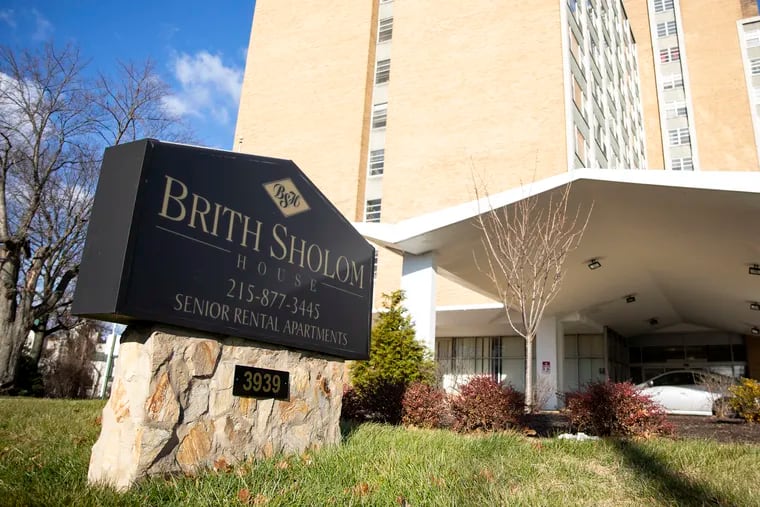 Brith Sholom House is a senior rental apartment on Conshohocken Avenue. The apartments are in violation of L&I regulations due to a dated fire suppression system.