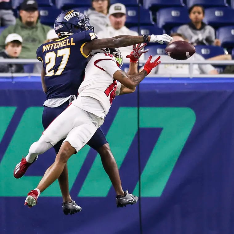 Toledo DB Quinyon Mitchell was selected in the first round of the 2024 NFL Draft by the Eagles.