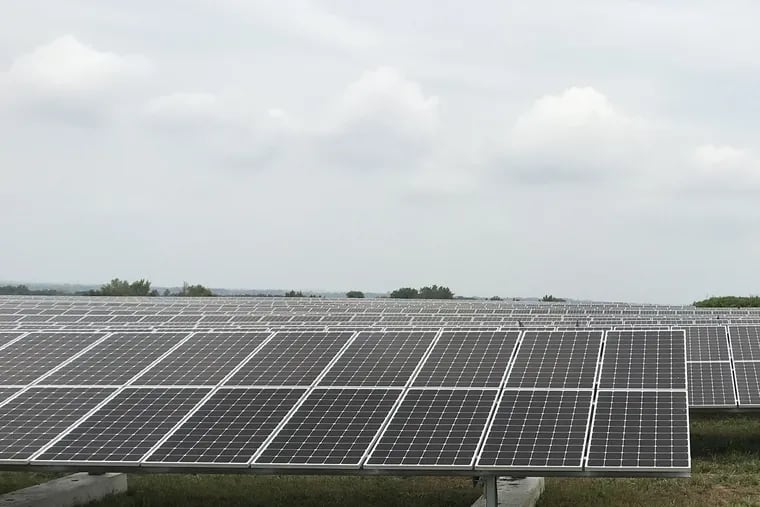 The U.S. Environmental Protection Agency, along with Waste Management and PSE&G, announced that part of a Superfund site in Burlington County has been converted into a 13 megawatt solar farm.