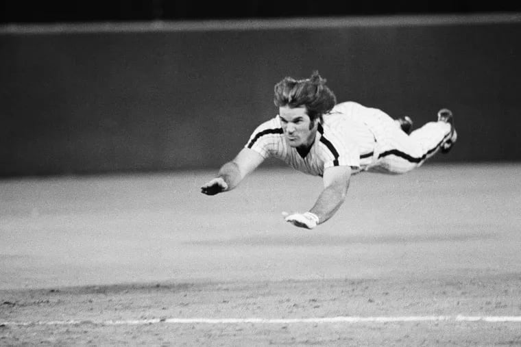 Forty years ago, Pete Rose was a high-profile free-agent signing for the Phillies, just as Bryce Harper is this season.