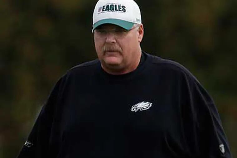 Andy Reid is 12-0 in his 12 seasons as Eagles coach in the game following the bye. (David Maialetti/Staff Photographer)