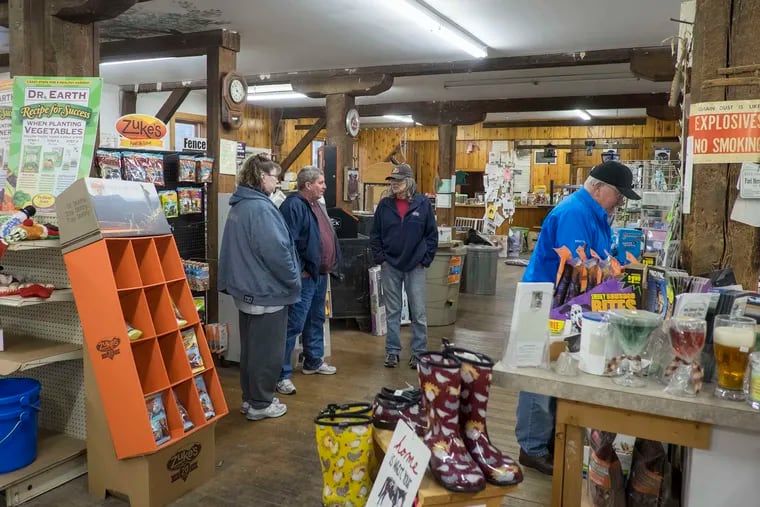 "It's heartbreaking," Jan Kirby said as loyal customers streamed in to say goodbye. In recent years, as farms disappeared, owner Chuck Kirby said, Kirby Bros. imported livestock feed from Pennsylvania and added food for pets, birds, and wildlife.