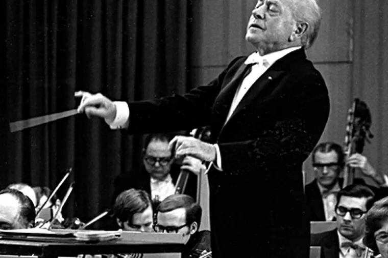 Recordings by the late Eugene Ormandy are selling on the European-based Pristine Classical website.