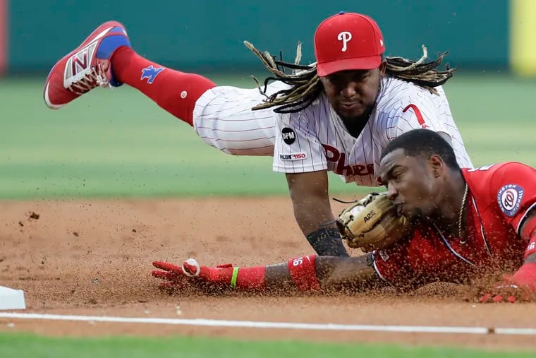 The Phillies optioned four-time opening-day third baseman Maikel Franco (7) to triple-A Lehigh Valley on Sunday.