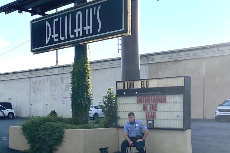 Philly police used the parking lot at Delilah's Gentlemen's Club during the protests. We found out why.