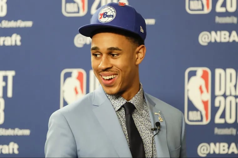 Zhaire Smith is headed to the Sixers after the Sixers traded Mikal Bridges for the Texas Tech guard and a 2021 first round pick.