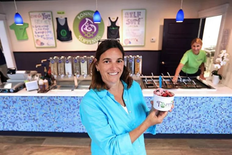 Bonnie Offit, a pediatrician, has opened Bonnie&#039;s Toppings in Stone Harbor. ( SHARON GEKOSKI-KIMMEL / Staff Photographer )