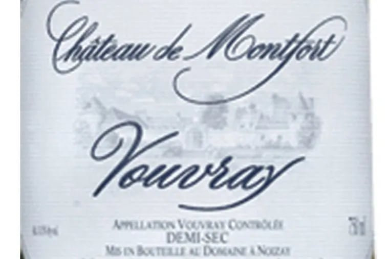 Great Wine Values Château de Montfort Vouvray Loire Valley