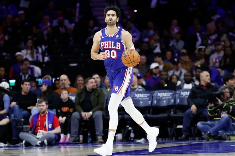 The Sixers traded Furkan Korkmaz at the deadline earlier this year.