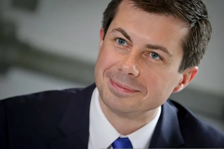 Former Mayor Pete Buttigieg, from South Bend, Indiana.