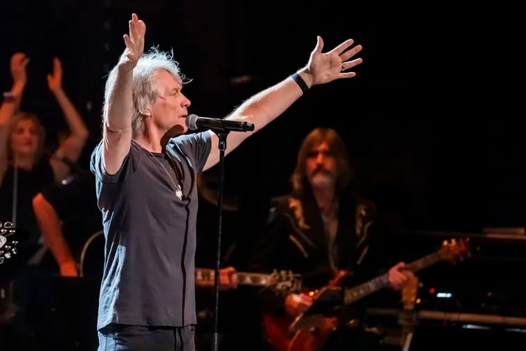 Jon Bon Jovi performing in New York in June.