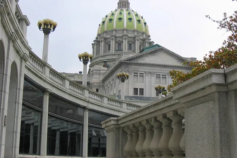 The Pennsylvania Capital Building in Harrisburg. Beginning Nov. 12, arguments began in a much-watched case over the state's educational funding system in Commonwealth Court.