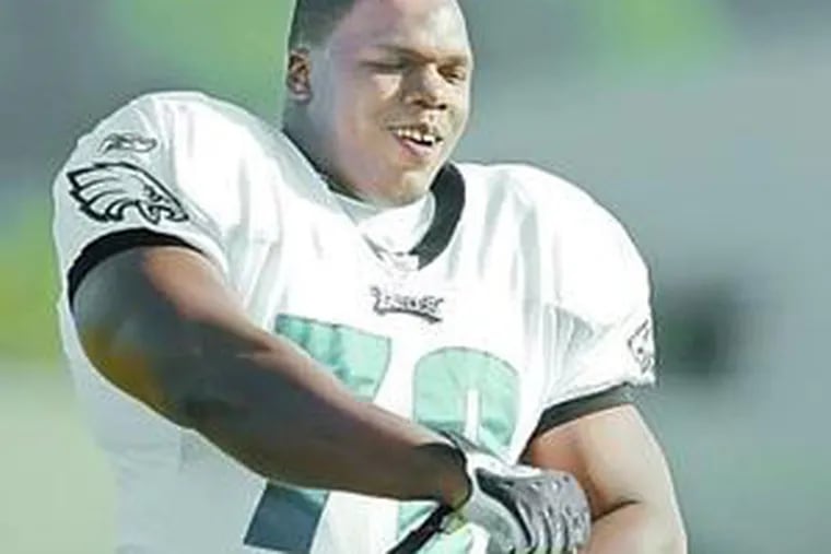 Defensive tackle Brodrick Bunkley says he will be more serious in his second year with Eagles.