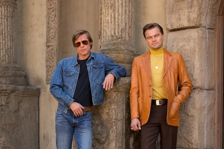 Brad Pitt and Leonardo DiCaprio star in Columbia Pictures "Once Upon a Time in Hollywood."
