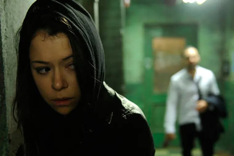 Tatiana Maslany is fearless as a thief and hustler in Toronto in "Orphan Black."