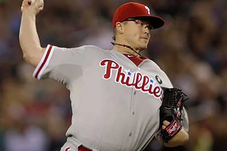 Vance Worley will likely get the chance to make at least one more start for the Phillies. (Ted S. Warren/AP)