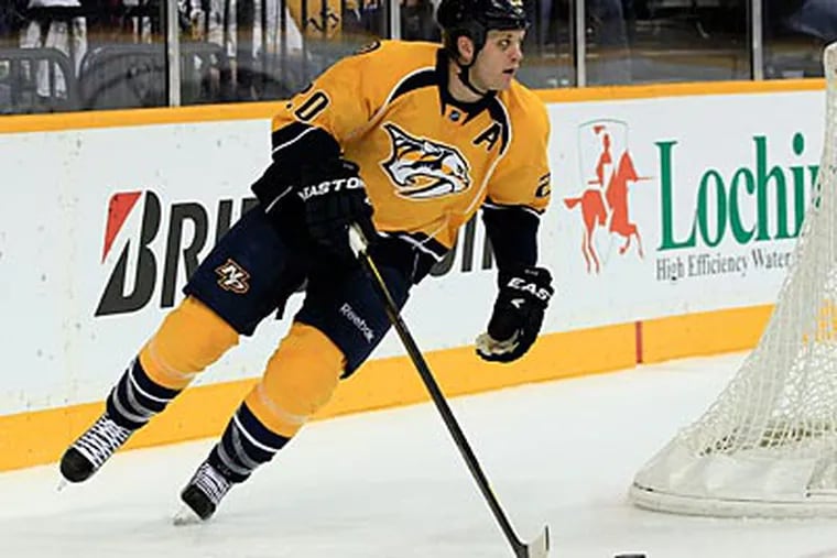 "Nashville is a great place to live and raise a family," All-Star defenseman Ryan Suter said Friday. (Mark Humphrey/AP)