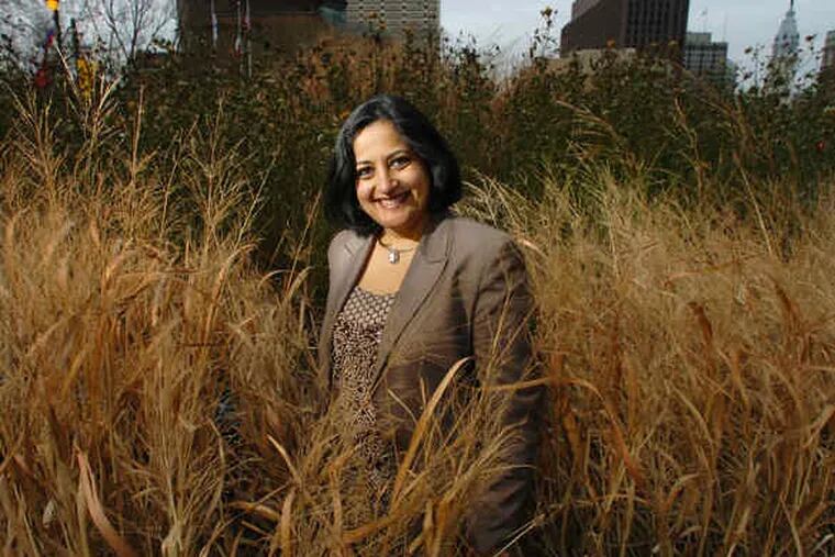 Maitreyi Roy, of the Pennsylvania Horticultural Society, traveled as an Eisenhower fellow in 2007 to see how European cities deal with open space and &quot;greening&quot; issues. It was a natural extension of her work with urban gardening and vacant lots.