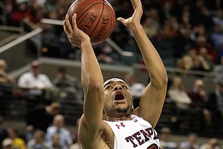 Sophomore Aaron Brown will transfer from Temple at the end of the semester. (Yong Kim/Staff file photo)
