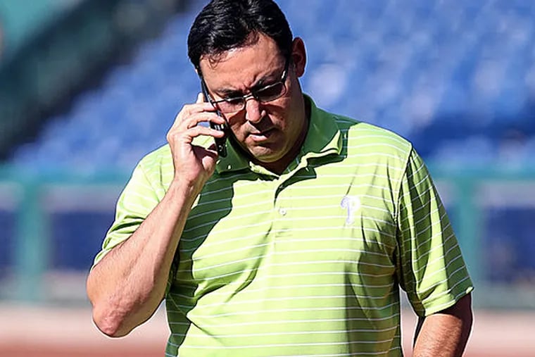 Phillies general manager Ruben Amaro Jr. (Bill Streicher/USA TODAY Sports)